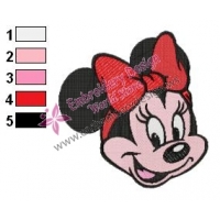 Minnie Mouse Cartoon Embroidery 22